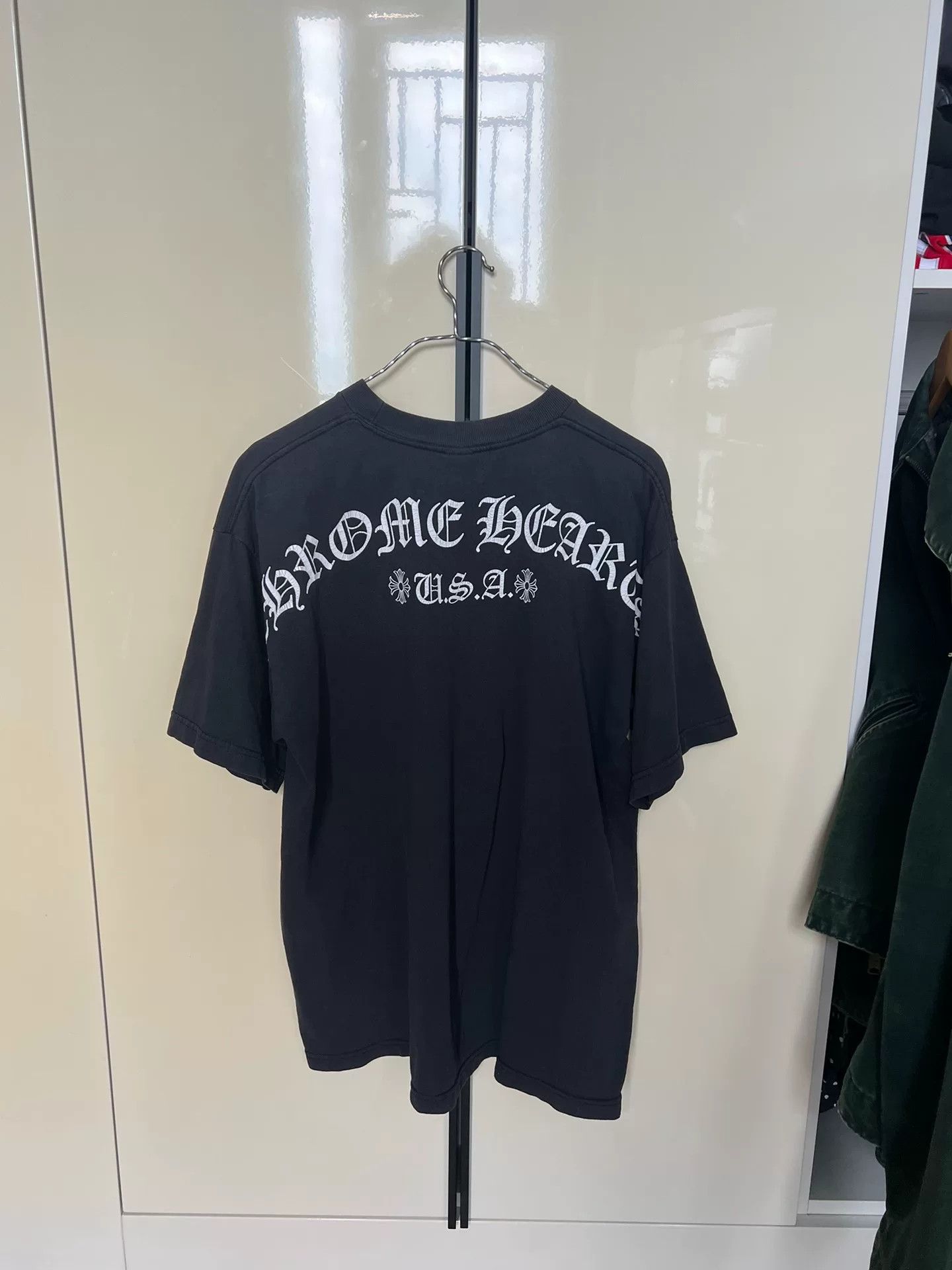 Chrome Hearts Vintage Chrome Hearts 00s Short Sleeve Tee Size US L / EU 52-54 / 3 - 7 Thumbnail