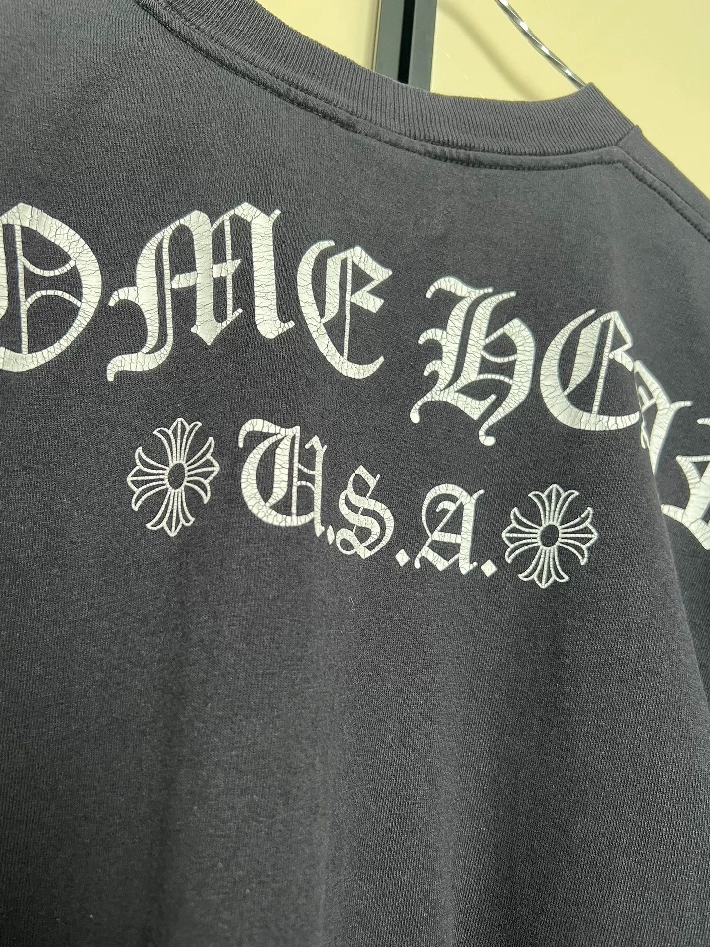 Chrome Hearts Vintage Chrome Hearts 00s Short Sleeve Tee Size US L / EU 52-54 / 3 - 8 Thumbnail