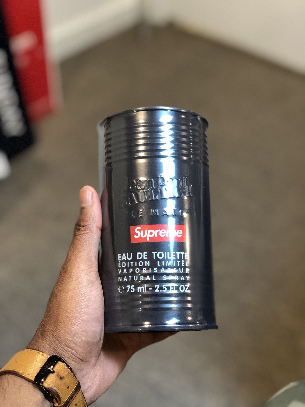 Supreme x Jean Paul Gaultier Cologne