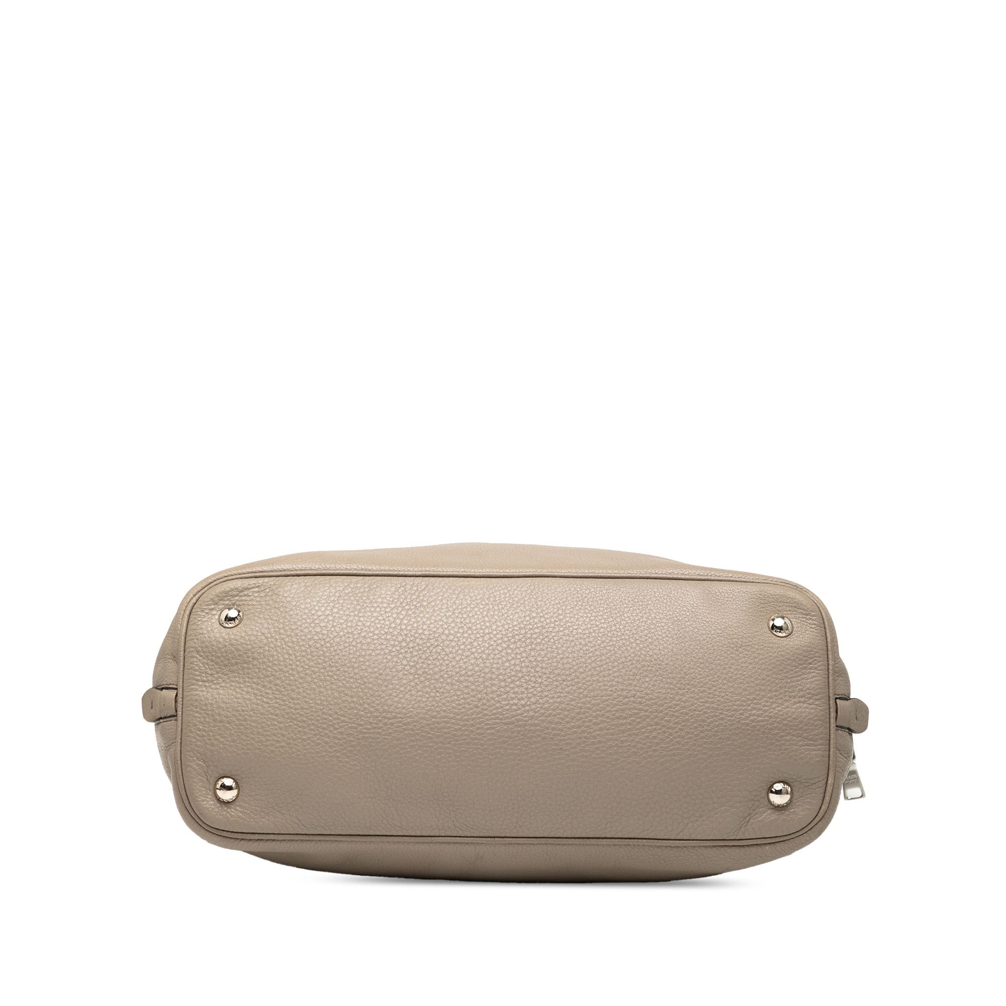 Prada Prada Vitello Daino Side Zip Convertible Tote Size ONE SIZE - 3 Thumbnail