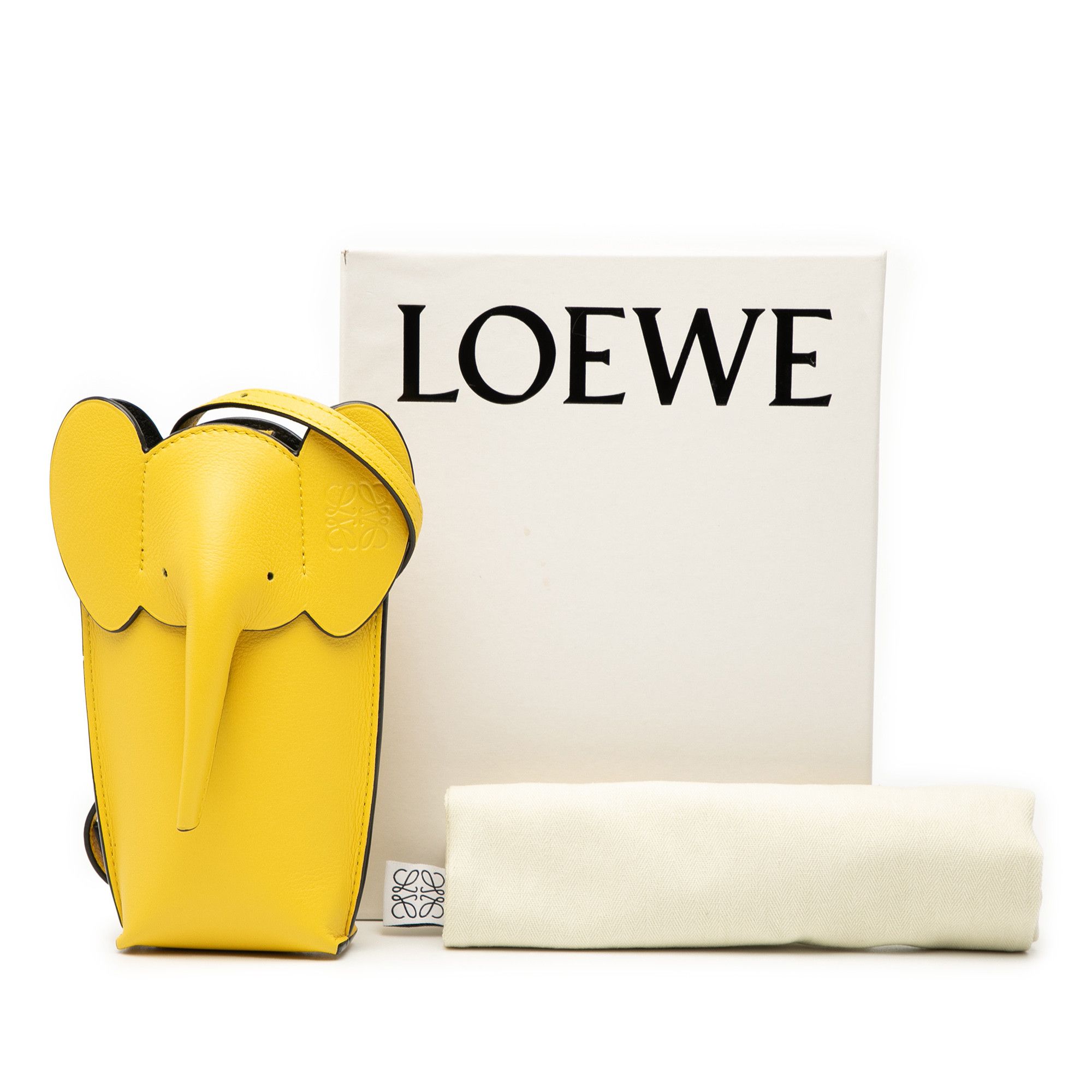 Loewe LOEWE Leather Elephant Pocket Crossbody Size ONE SIZE - 8 Thumbnail