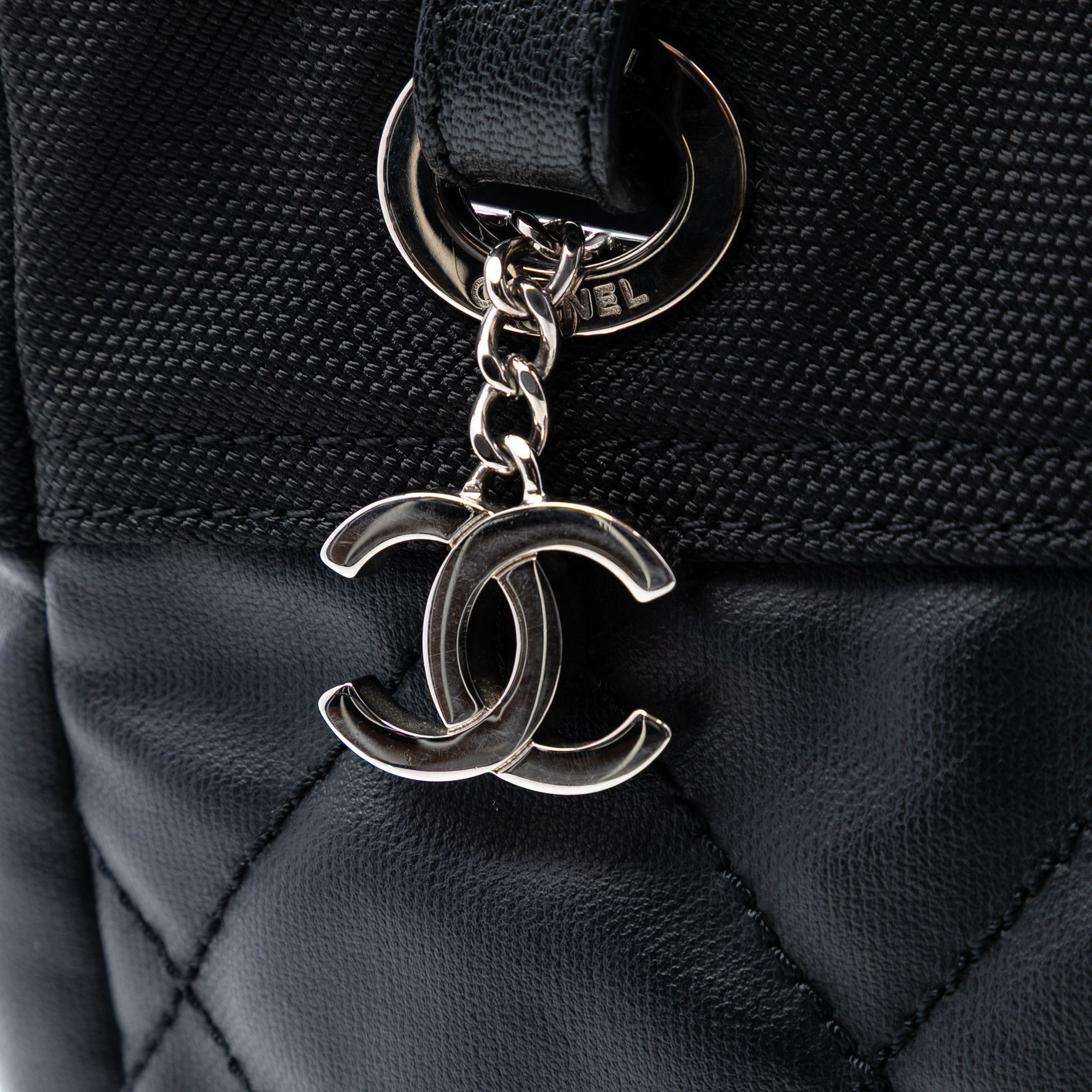 Chanel Chanel Small Quilted Coated Canvas Paris Biarritz Tote Size ONE SIZE - 5 Thumbnail