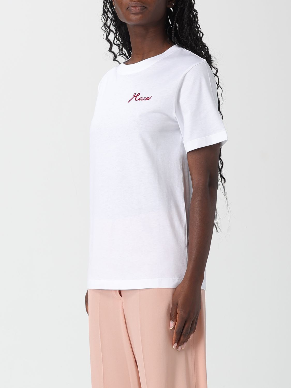 Marni Marni T-Shirt Woman White Size S / US 4 / IT 40 - 4 Thumbnail