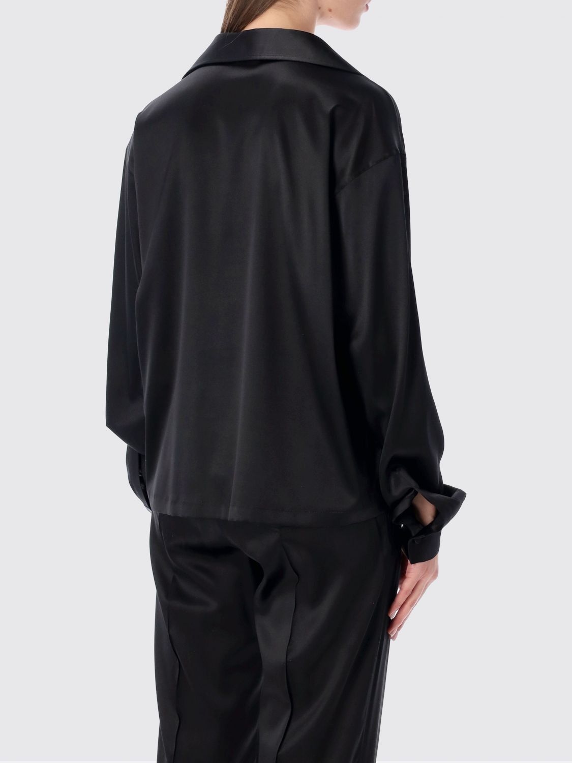 Tom Ford Tom Ford Shirt Woman Black Size M / US 6-8 / IT 42-44 - 2 Thumbnail