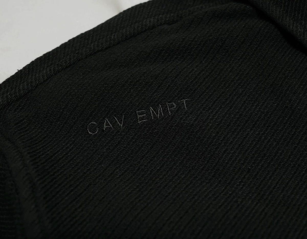 Cav Empt cav empt black big shirt outerwear jacket Size US M / EU 48-50 / 2 - 5 Thumbnail