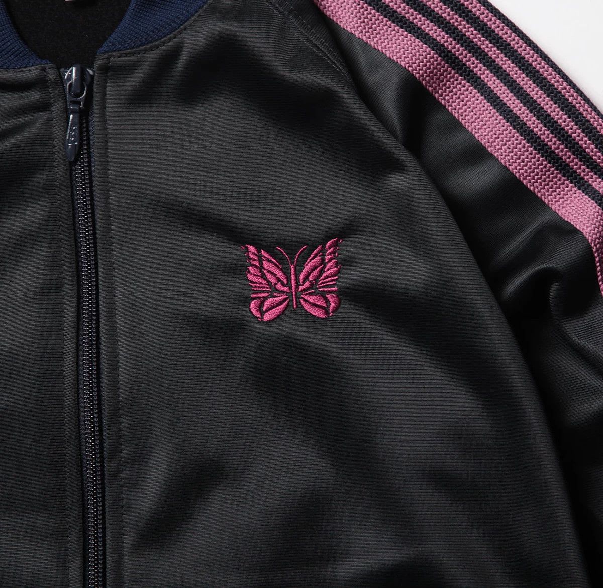 Needles Needles Black and Pink Track Jacket Size US XL / EU 56 / 4 - 5 Thumbnail