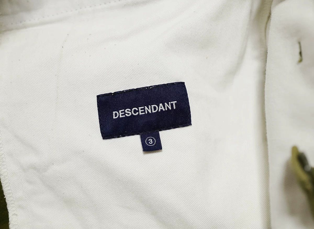 Descendant descendant d-65m satin shorts in olive green Size US 34 / EU 50 - 6 Thumbnail