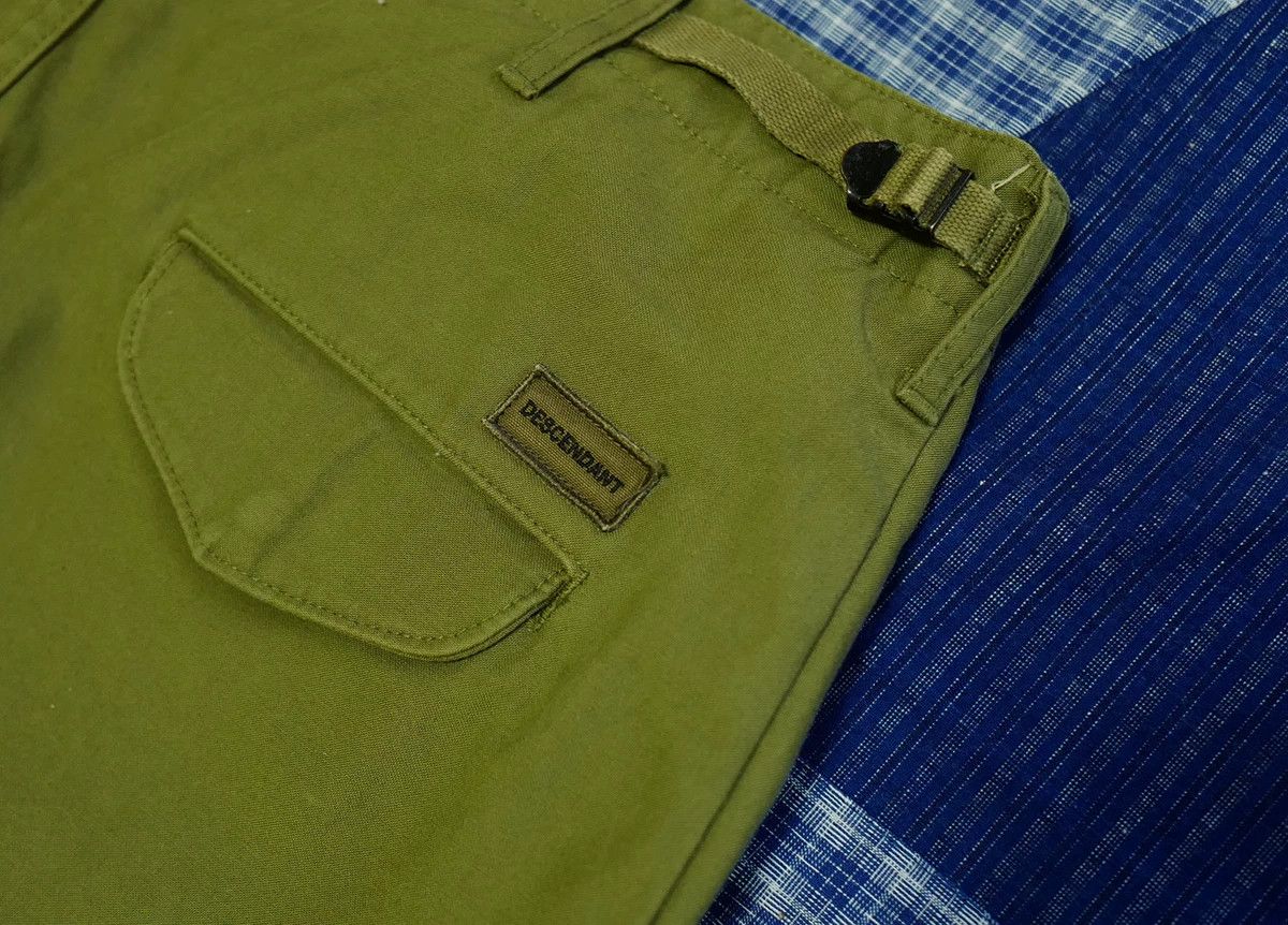 Descendant descendant d-65m satin shorts in olive green Size US 34 / EU 50 - 3 Thumbnail