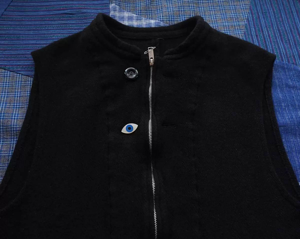 Undercover undercover felted wool stand-collar vest Size US L / EU 52-54 / 3 - 4 Thumbnail