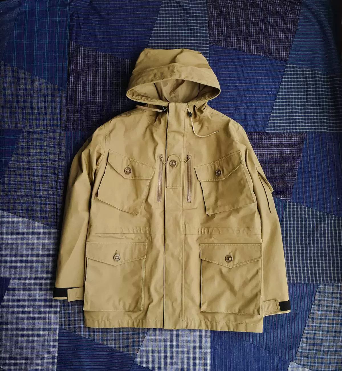 Nanamica nanamica gore-tex cruiser jacket in beige Size US M / EU 48-50 / 2 - 2 Thumbnail