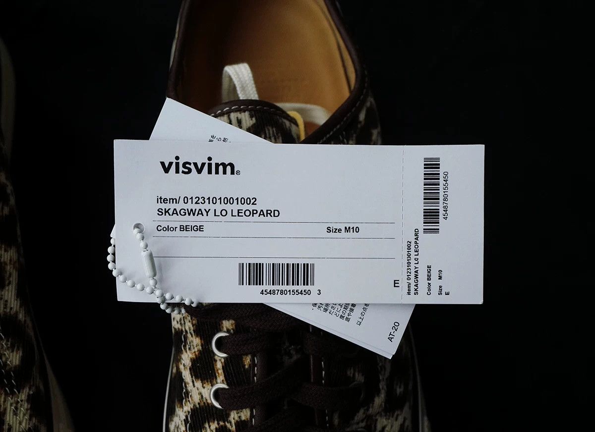 Visvim visvim skagway low leopard canvas shoes Size US 10 / EU 43 - 6 Thumbnail
