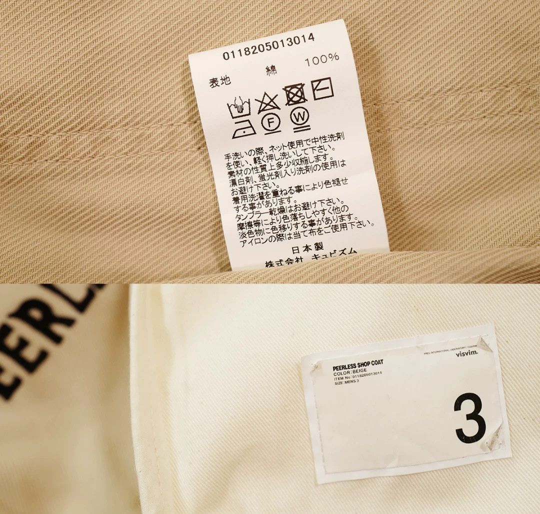 Visvim visvim peerless coat with vintage design Size US L / EU 52-54 / 3 - 7 Thumbnail