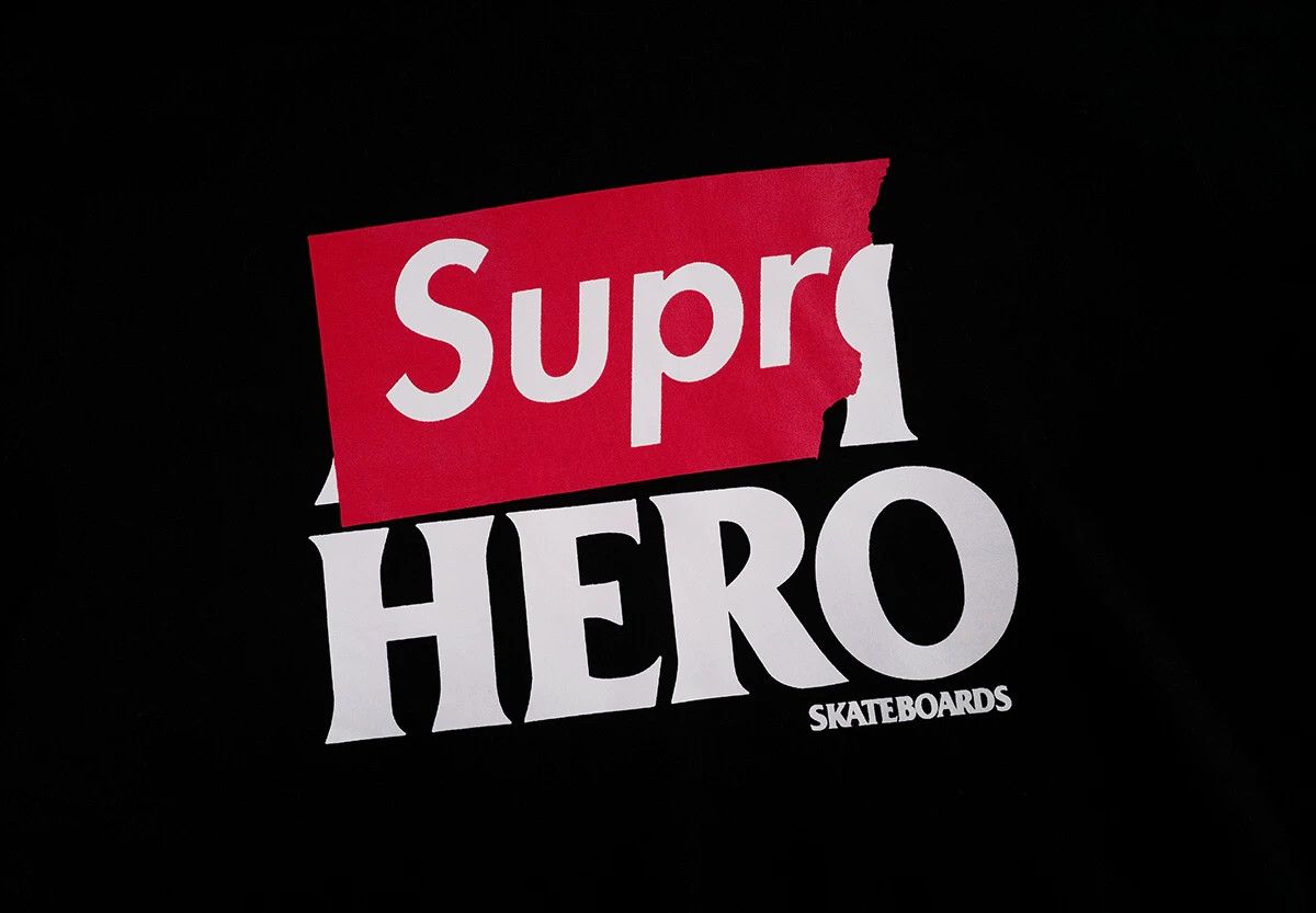 Supreme supreme x anti hero zip up hooded sweatshirt Size US L / EU 52-54 / 3 - 5 Thumbnail