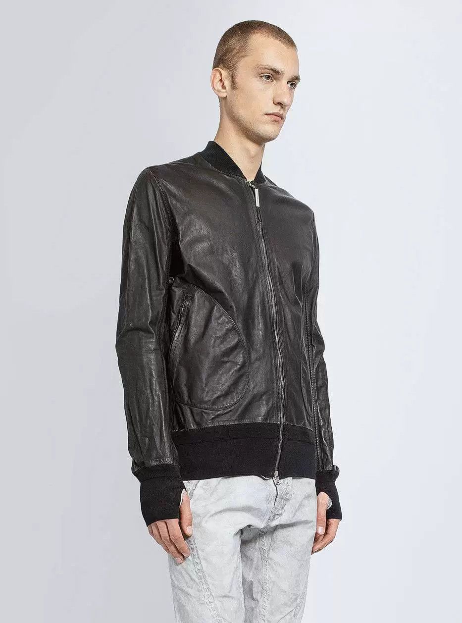 Isaac Sellam Experience isaac sellam leather MA1 bomber jacket Size US XL / EU 56 / 4 - 7 Thumbnail
