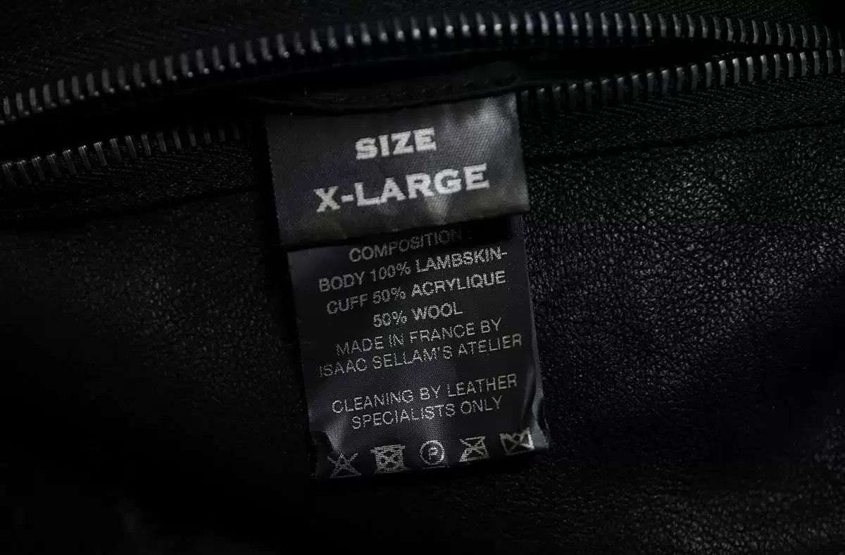 Isaac Sellam Experience isaac sellam leather MA1 bomber jacket Size US XL / EU 56 / 4 - 6 Thumbnail