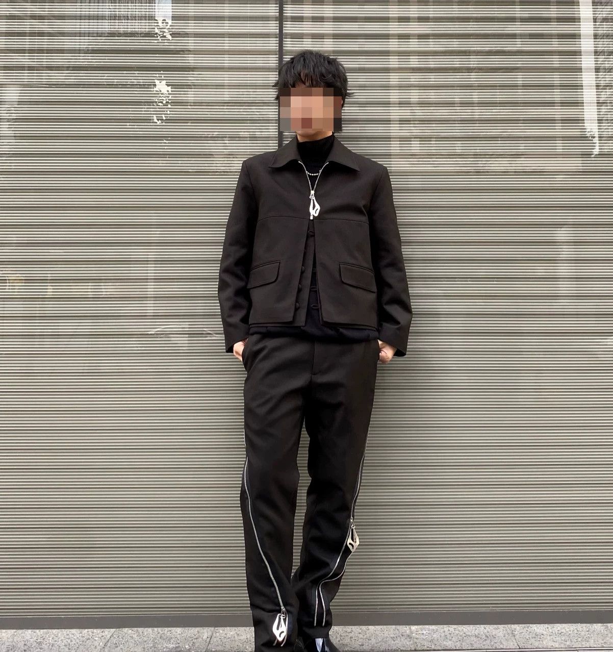 Namacheko namacheko tailored biker jacket in black Size US L / EU 52-54 / 3 - 9 Thumbnail