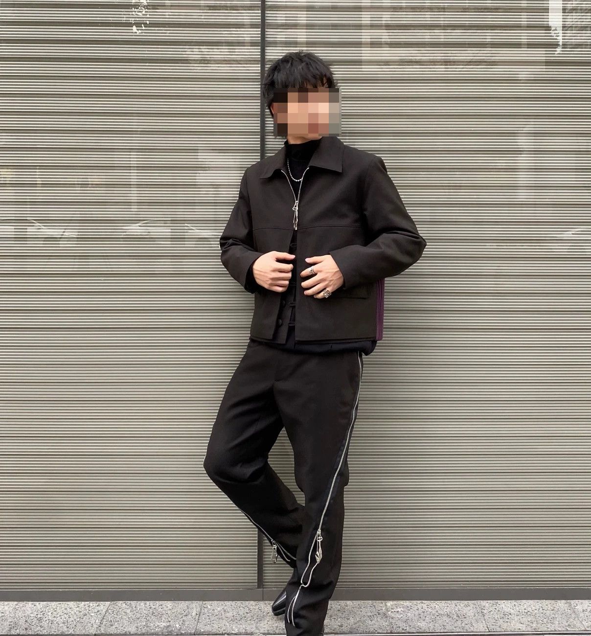 Namacheko namacheko tailored biker jacket in black Size US L / EU 52-54 / 3 - 8 Thumbnail