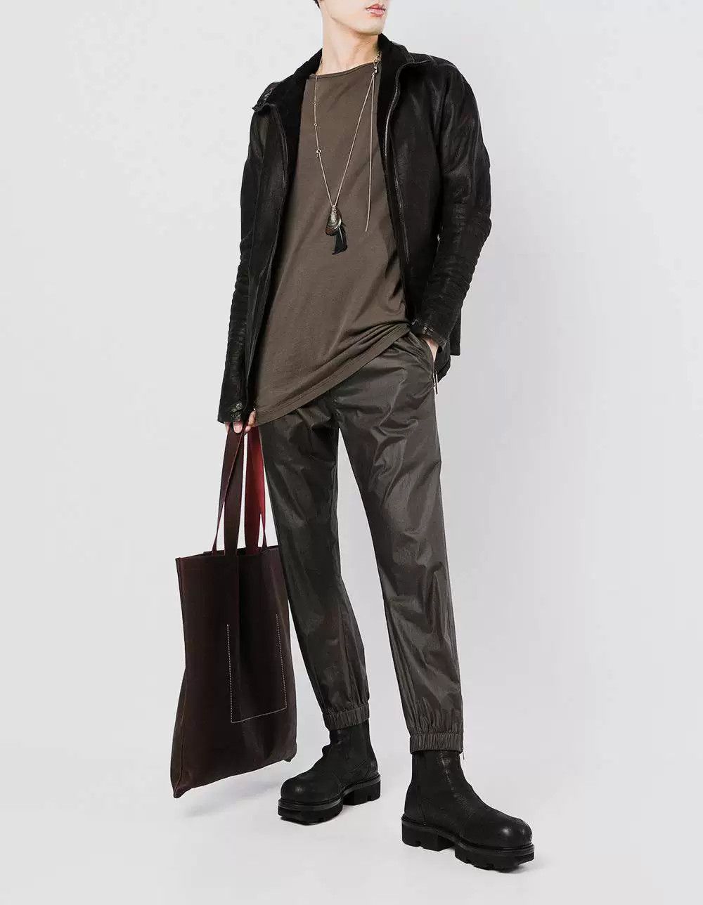 Isaac Sellam Experience isaac sellam experience leather jacket in black Size US XL / EU 56 / 4 - 7 Thumbnail