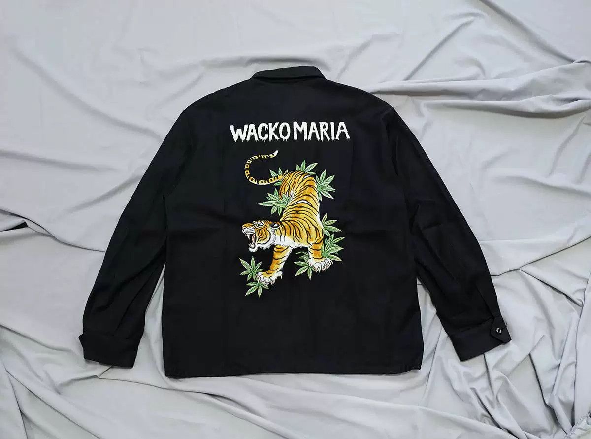 Wacko Maria wacko maria tiger embroidery jacket tim lehi Size US XL / EU 56 / 4 - 3 Thumbnail