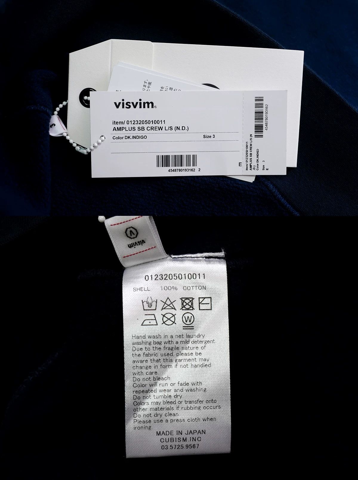 Visvim visvim amplus sb crew neck sweatshirt Size US L / EU 52-54 / 3 - 6 Thumbnail