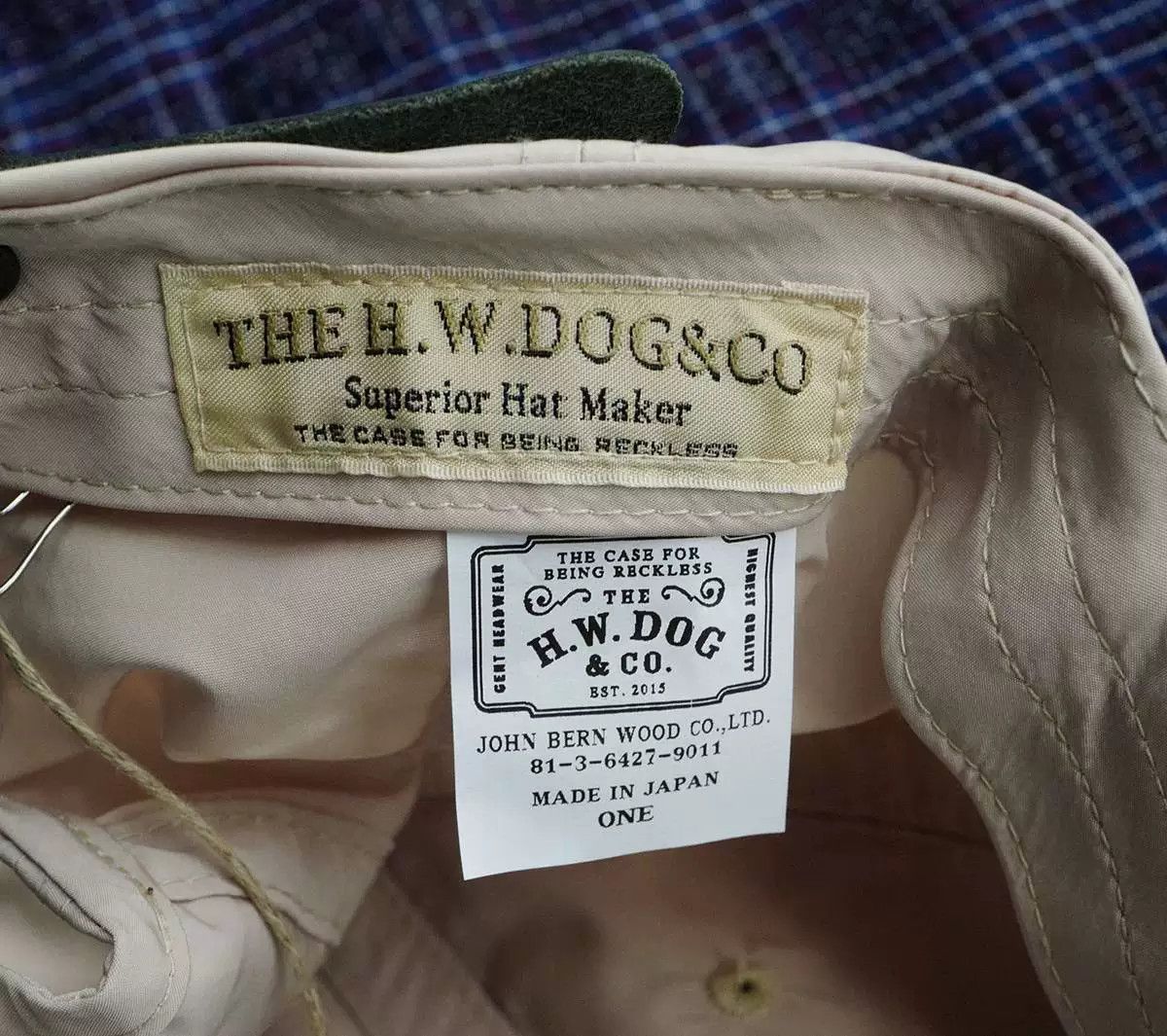 THE H.W.DOG&CO. h.w.dog & co union cap baseball hat Size ONE SIZE - 5 Thumbnail