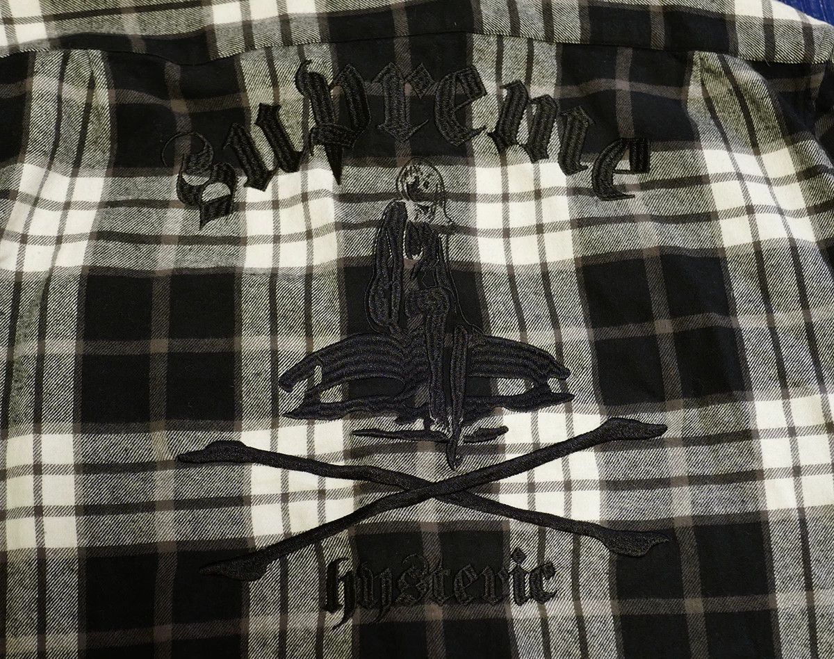 supreme hysteric glamour flannel shirt xl