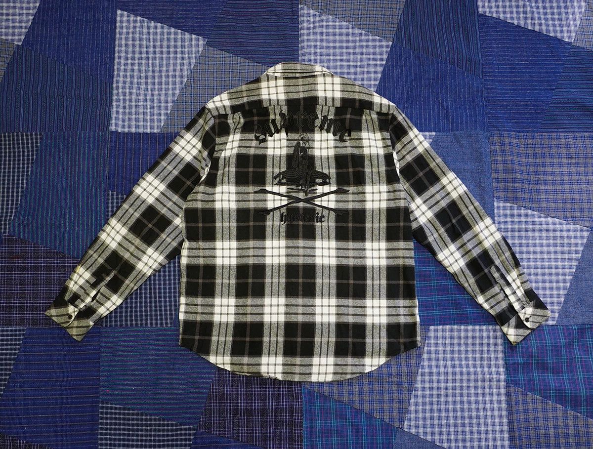 supreme hysteric glamour flannel shirt xl