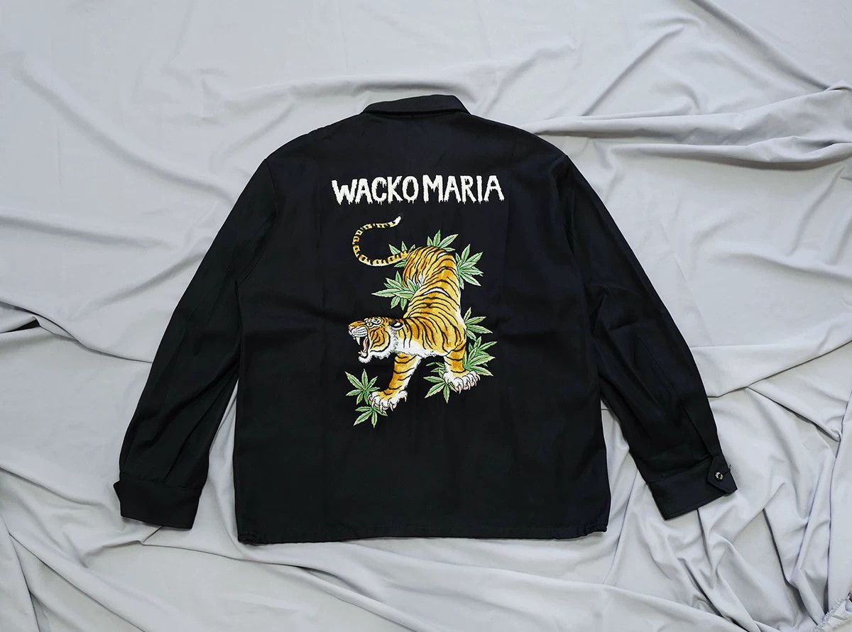 Wacko Maria wacko maria tim lehi embroidered tiger jacket Size US L / EU 52-54 / 3 - 3 Thumbnail