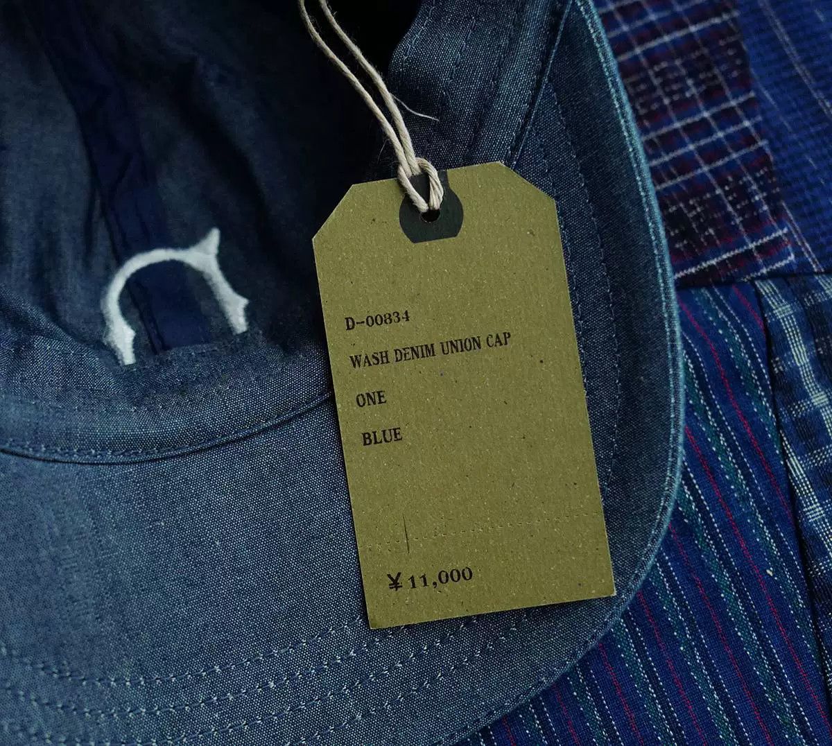 THE H.W.DOG&CO. h.w.dog & co wash denim union cap Size ONE SIZE - 6 Thumbnail