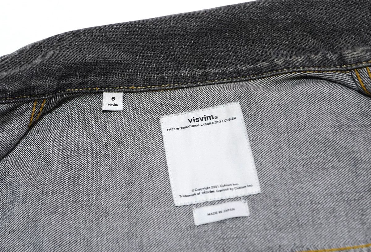 Visvim visvim 101 black oversized denim jacket Size US L / EU 52-54 / 3 - 7 Thumbnail