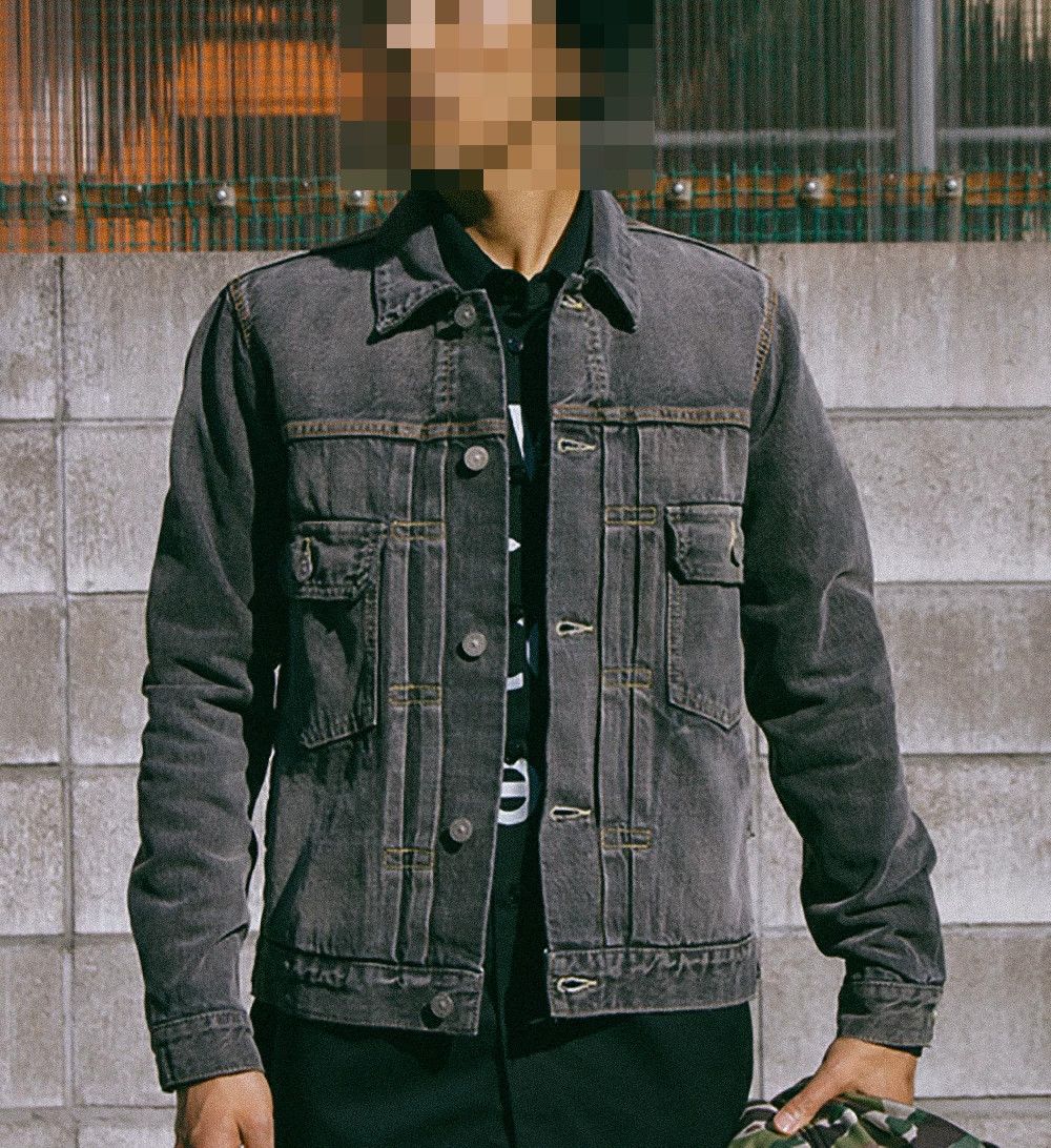 Visvim visvim 101 black oversized denim jacket Size US L / EU 52-54 / 3 - 9 Thumbnail