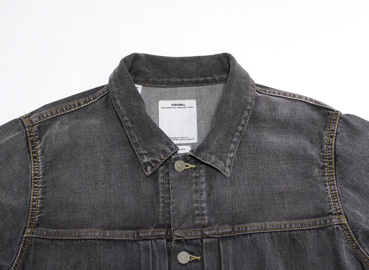 Visvim visvim 101 black oversized denim jacket Size US L / EU 52-54 / 3 - 3 Thumbnail