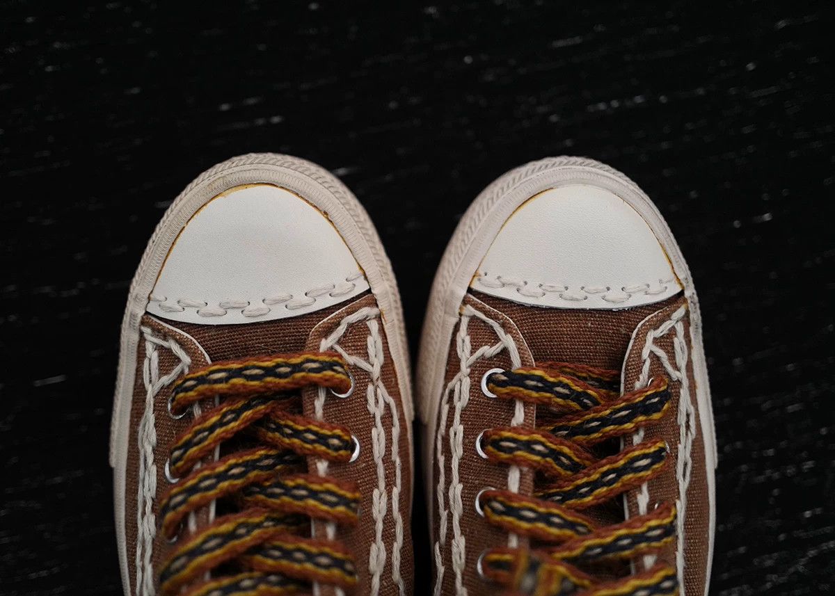 Visvim visvim skagway sashiko canvas shoes Size US 9 / EU 42 - 2 Thumbnail