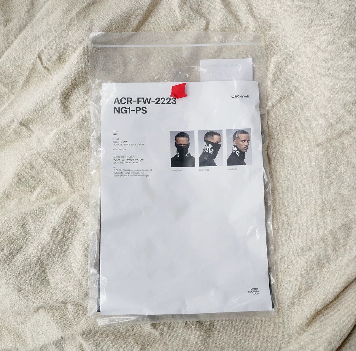 Acronym acronym ng1 powerstretch neck gaiter Size ONE SIZE - 5 Thumbnail