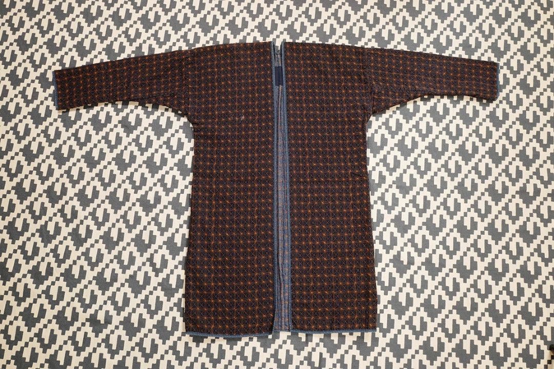 Visvim visvim ict sanjuro coat indigo color Size US XL / EU 56 / 4 - 2 Thumbnail