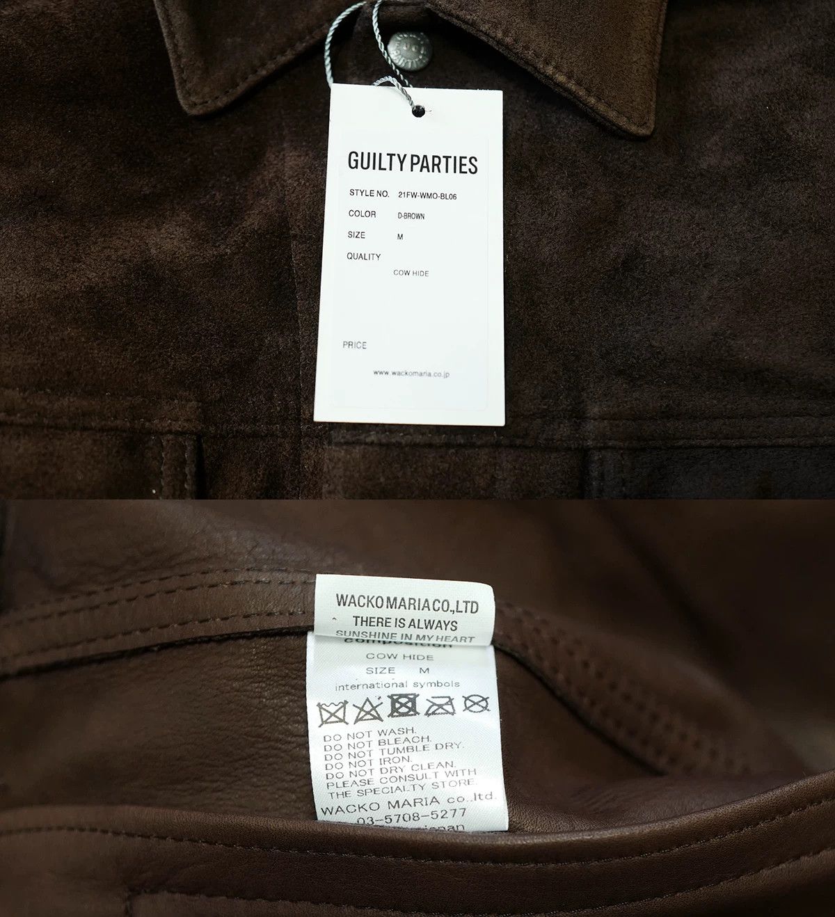 Wacko Maria wacko maria leather trucker jacket Size US M / EU 48-50 / 2 - 5 Thumbnail