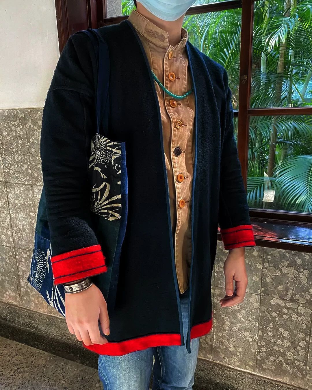 Visvim visvim sanjuro coat long indigo outerwear Size US L / EU 52-54 / 3 - 8 Thumbnail