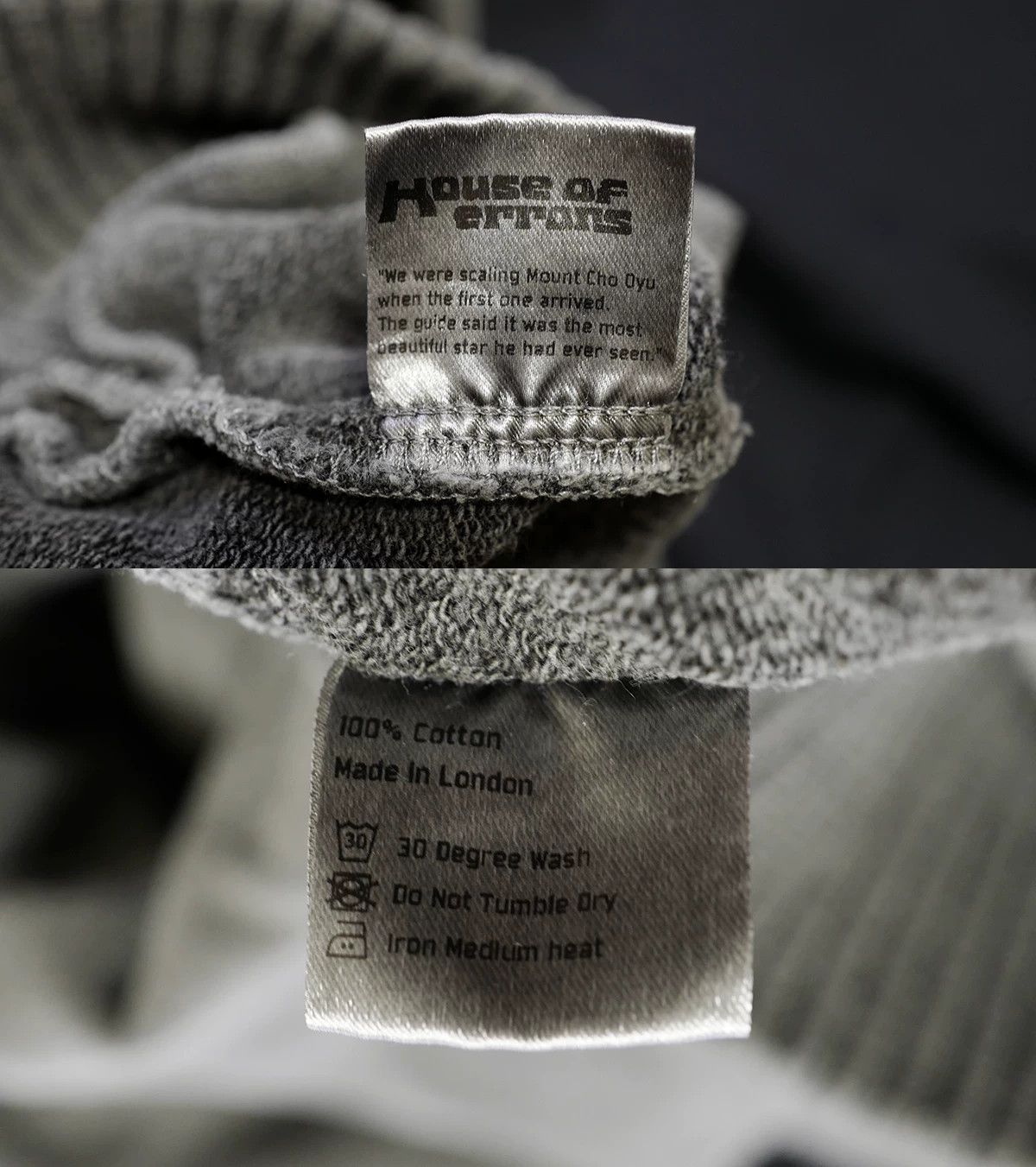 House of Errors house of errors embroidered gray hoodie Size US XL / EU 56 / 4 - 6 Thumbnail