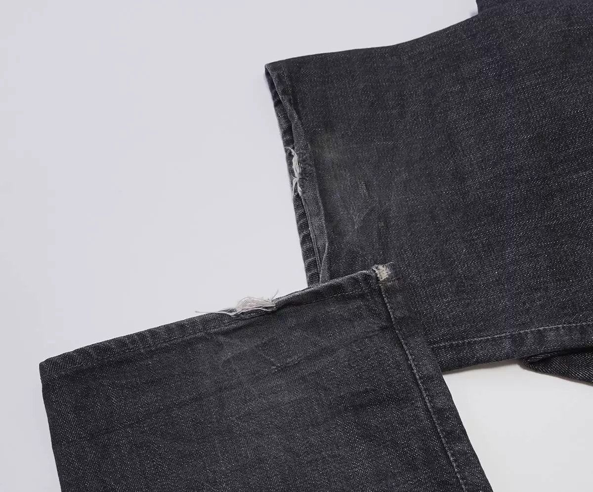Visvim visvim fluxus 05 black denim pants Size US 36 / EU 52 - 6 Thumbnail
