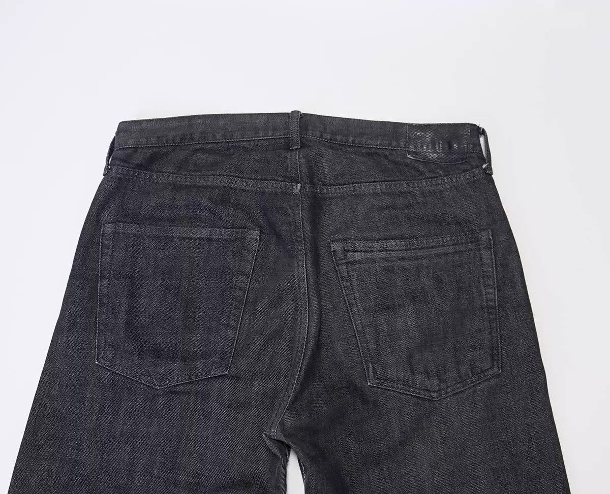 Visvim visvim fluxus 05 black denim pants Size US 36 / EU 52 - 4 Thumbnail