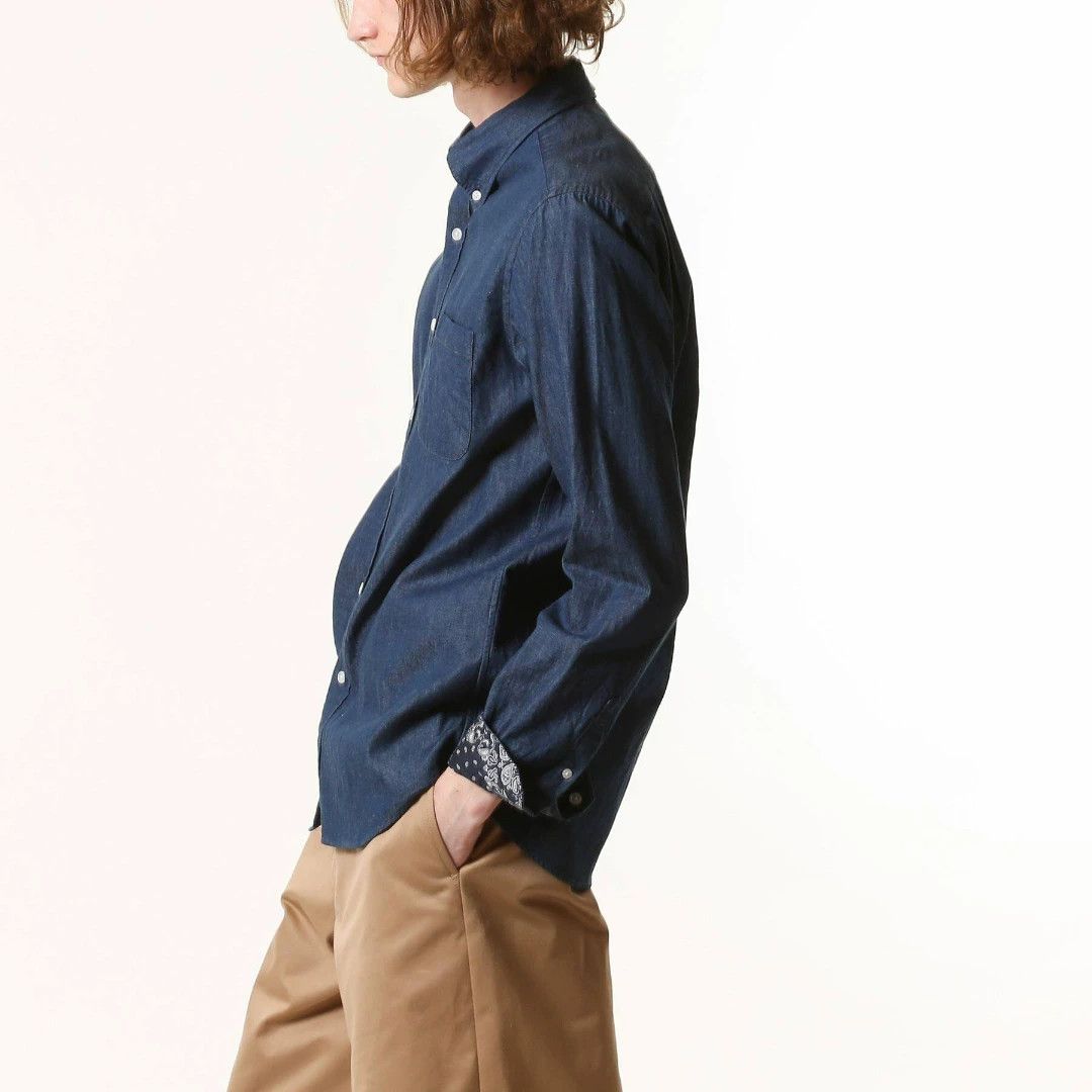 Sophnet. sophnet denim bandana button-up shirt Size US M / EU 48-50 / 2 - 7 Thumbnail