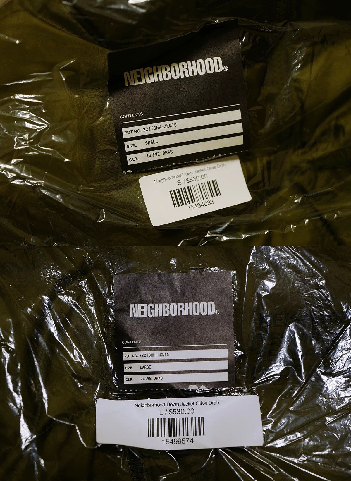 Neighborhood lightweight neighborhood down jacket for winter Size US S / EU 44-46 / 1 - 7 Thumbnail