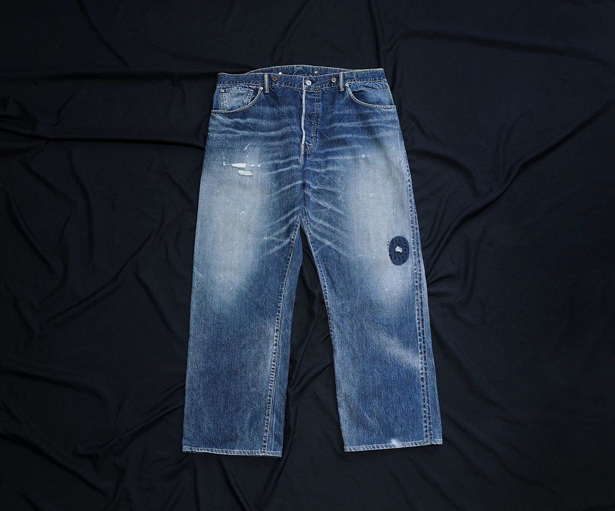 Visvim visvim social sculpture dry denim pants 9 Size US 31 - 2 Thumbnail