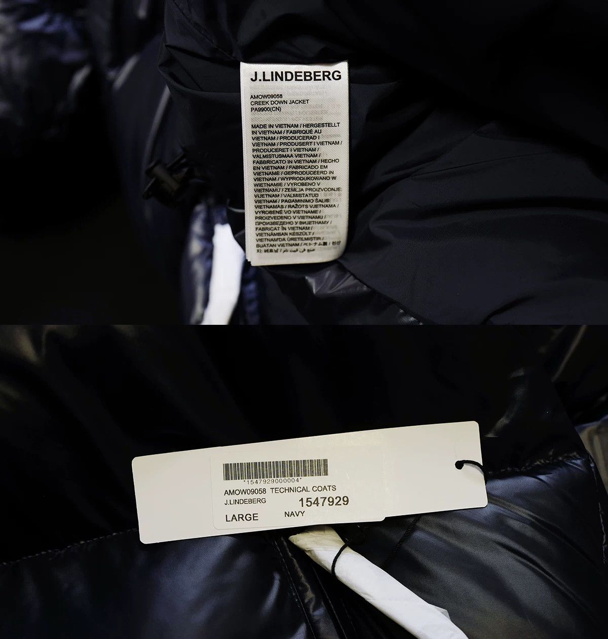 J.Lindeberg j.lindeberg creek down jacket navy blue Size US L / EU 52-54 / 3 - 6 Thumbnail