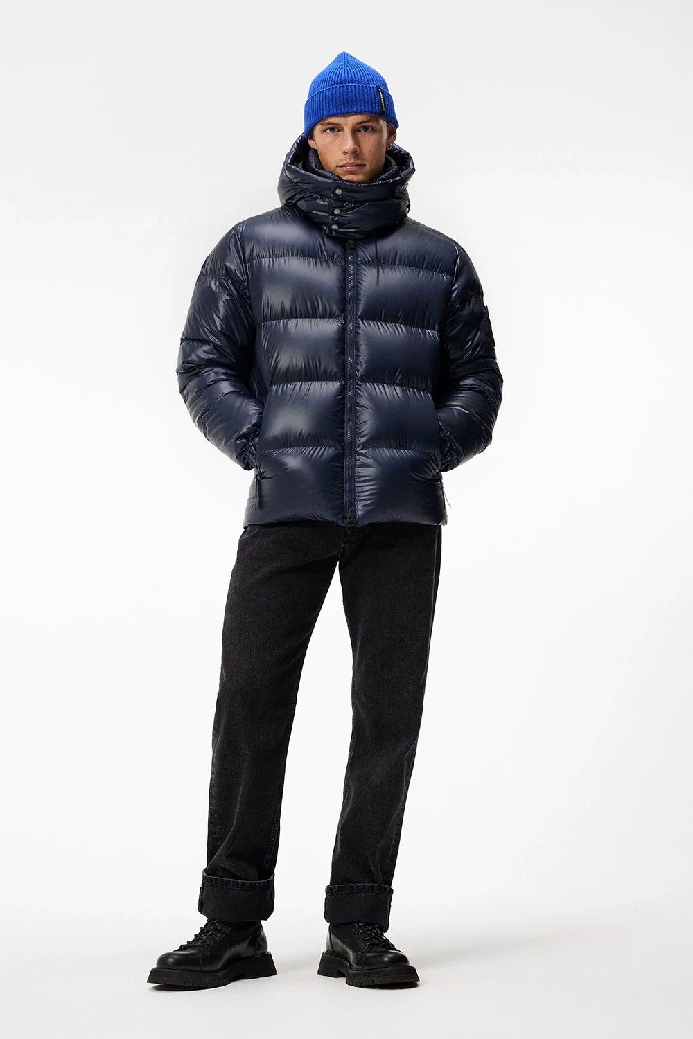 J.Lindeberg j.lindeberg creek down jacket navy blue Size US L / EU 52-54 / 3 - 9 Thumbnail
