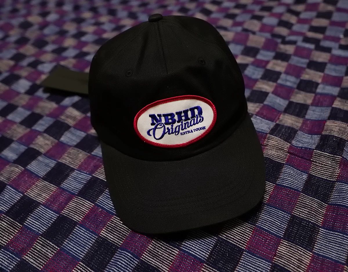 Neighborhood neighborhood dad cap in black color Size ONE SIZE - 2 Thumbnail