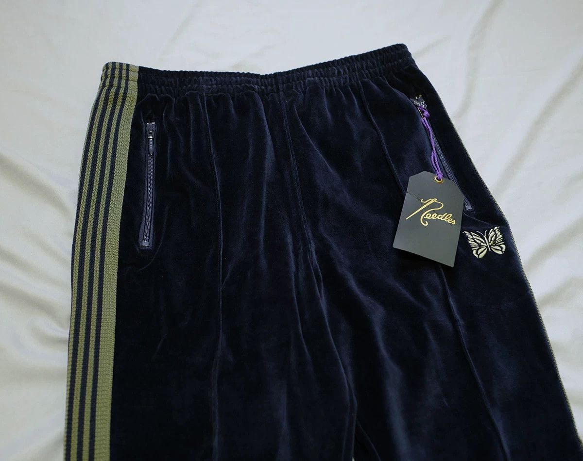 Needles needles narrow track velvet pants with stripes Size US 38 / EU 54 - 3 Thumbnail