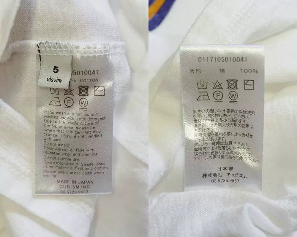 Visvim visvim dry vntg crew short sleeve tee Size US L / EU 52-54 / 3 - 6 Thumbnail