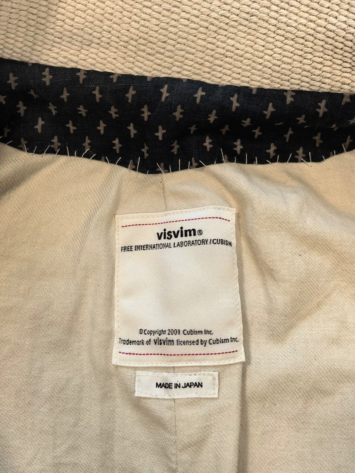 Visvim visvim lieutenant coat in ivory color Size US S / EU 44-46 / 1 - 4 Thumbnail