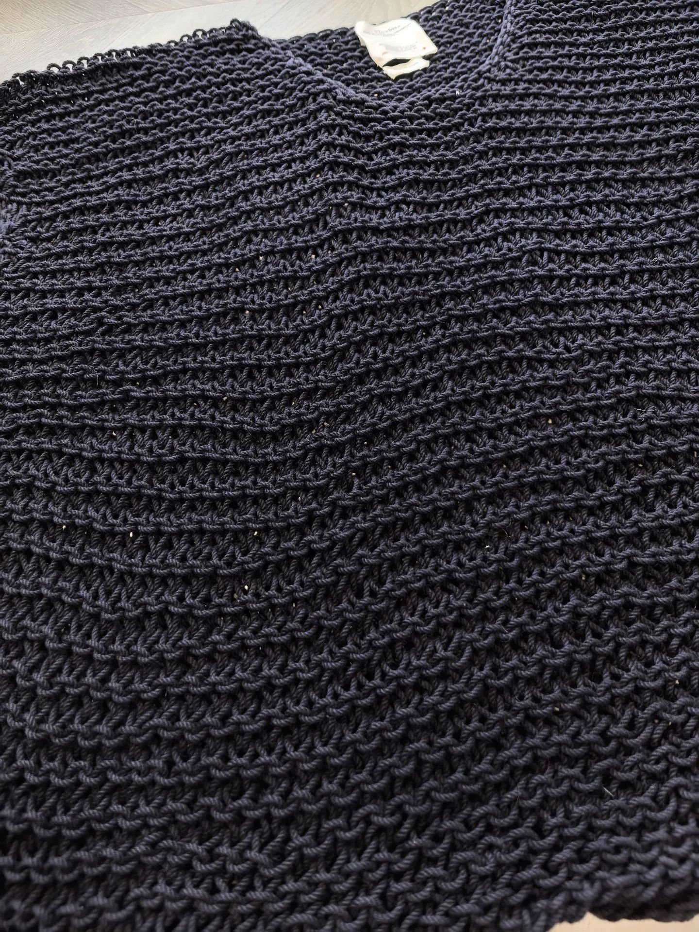 Visvim visvim hand-knit lattice vest in black Size US L / EU 52-54 / 3 - 2 Thumbnail